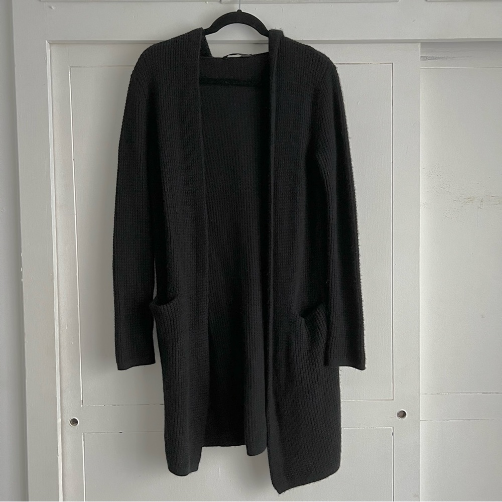 Jenni Kayne Waffle Hooded Cardigan